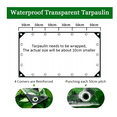 thumbnail image 1 of Household Transparent Rainproof Cloth Balcony Rainproof Artifact Thickened Rain Cloth Waterproof Tarpaulin PVC Oilcloth, 1 of 6