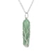 thumbnail image 5 of Árbol de la vida Reiki cristal curativo piedra energética cuarzo transparente colgante collar alambre de plata envuelto piedra preciosa cruda Hexagonal, 5 of 5