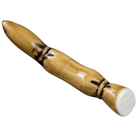 

Pnellth Cute Creative Chopstick Rest Anti-slip Vegetable Bread Ceramic Chopstick Holder Kitchen Supplies