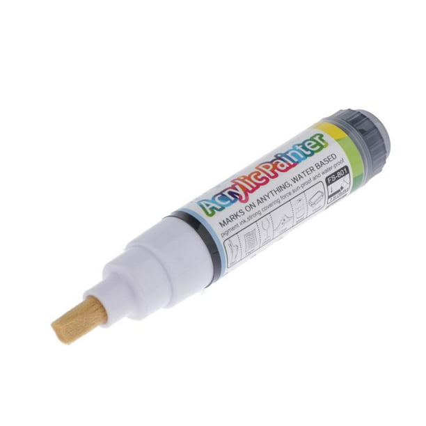 Kit De De Pintura De Plumas De Acrílico De Línea Extra Fina Para Pintura , Dibujo De Detalles De Juguete Para Niños, Arte De negro