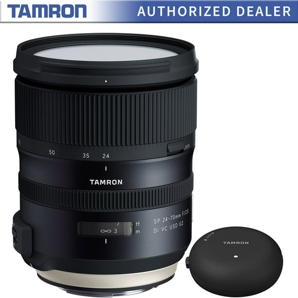 Tamron Sp 24 70mm F 2 8 Di Vc Usd G2 Lens For Canon Mount Afa032c 700 With Tamron Tap In Console Lens Accessory For Canon Lens Mount Walmart Com Walmart Com