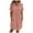 Pink, variant on Jamsmile Women Shirt Dress Summer Casual Solid Color Button Mid Length Short Sleeve Loose Shirt Casual Beach Sundress With Pockets