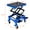 7#Blue, variant on DUOSONG 300 Lbs Hydraulic Motorcycle Scissor Jack Lift Foot Step Wheels For Small Dirt Bikes,Red Color Red Steel Other