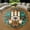 Hamsa Hand Hand, variant on Round Rug, Snake Snake Light Soft Washable Carpet, Non-Slip Floor Mat for Living Room Bedroom Home Decor 24 Inch