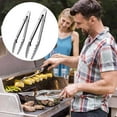 thumbnail image 5 of Stainless Steel Kitchen Tongs 9/12 Inch | All-Purpose Serving & Grilling Tool with Locking Ring | Lightweight, Dishwasher Safe, Secure Grip | Salad, Pasta, BBQ Utensil, 5 of 7