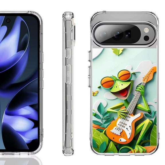 For Google Pixel 10 / 10 Pro Shockproof Phone Case, by OneToughShield – Grasshopper