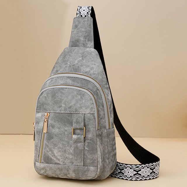 Men Messenger Bag Fashionable New Pattern Solid Color Large Capacity Practical Zipper Lightweight And Versatile Casual Shoulder Bag Leather Briefcase Men