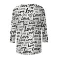 thumbnail image 6 of Ruimatai Women's Casual 3/4 Sleeve Round Neck Top Blouse Soft Stretch Comfortable Everyday Wear Fashion Shirt, 6 of 8