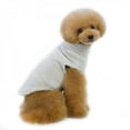 thumbnail image 4 of Pet Dogs Cute Warm Casual Coats Solid Warm Coats with High Collar for Winter and Autumn Puppy Cloth for Pet Dog Puppy Supplies, 4 of 5