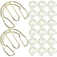 thumbnail image 6 of WHAMVOX 50pcs Small Paper Clips Headphone Shaped Bookmark Clips Flexible Paperclips Small Paper Clips, 6 of 8