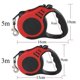 thumbnail image 5 of 3m 5m Dog Leash for Small Dogs Cat Automatic Retractable Durable Nylon Lead Puppy Outdoor Travel Walking Hiking Traction Rope, 5 of 5