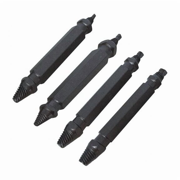 Century Drill & Tool 4 Piece Damaged Screw Remover Set 73430
