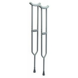 Lumex Bariatric Imperial Steel Crutches, Adult Lumex Bariatric Imperial Steel Crutches, Adult