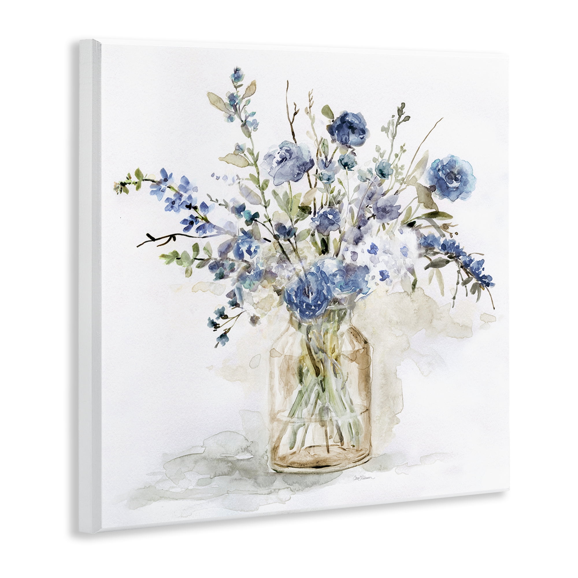 Stupell Industries Spring Floral Dollops Wall Plaque Art, design by Carol Robinson