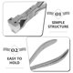 thumbnail image 3 of UPGRATOR Pinzas Para Gafas Multifuncionales Inoxidable Ajuste Profesional Resistente, 3 of 8