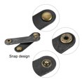 thumbnail image 4 of Leather Cable Tie Leather Cord Organizer 63x16mm Cable Straps Cable Leather Clips Black, Pack of 5, 4 of 6
