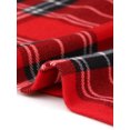 thumbnail image 7 of DARING DIVA Women's Vintage Plaid Long Sleeve Casual Knee Length Dress M Red, 7 of 7