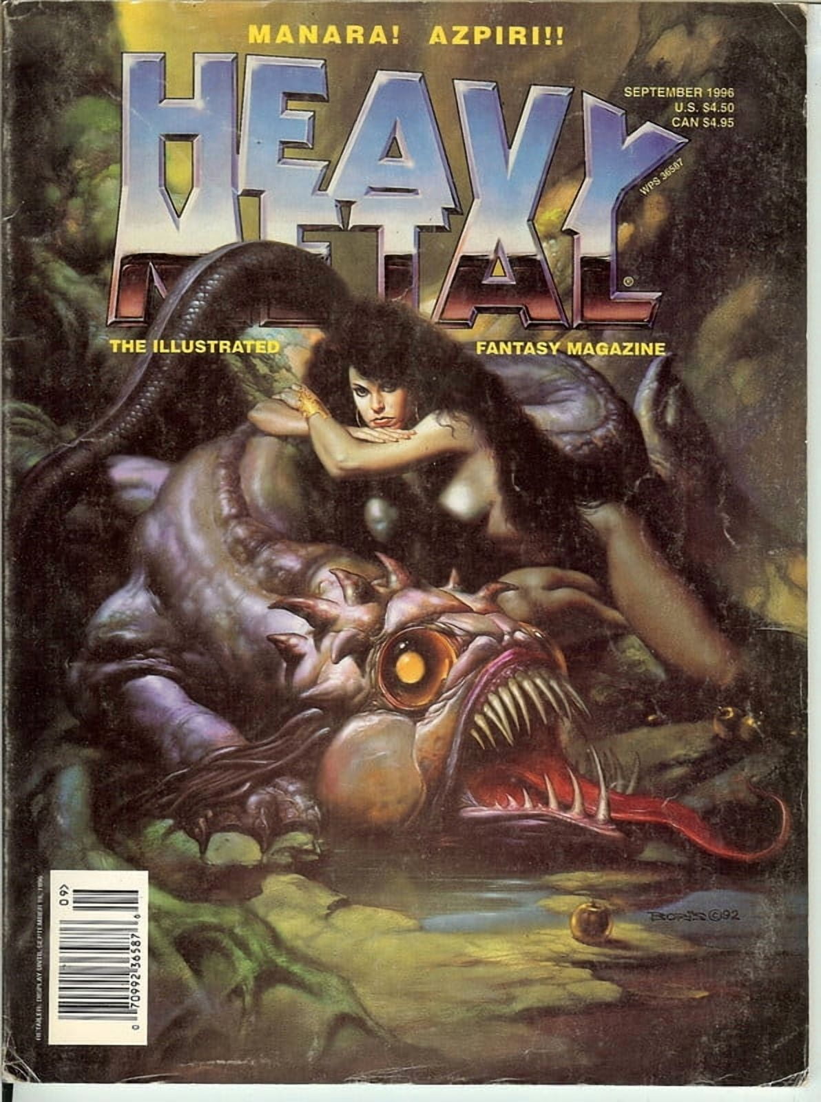 Heavy Metal Magazine Sept 1996