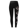 thumbnail image 3 of WILLBEST Leggings de Yoga Informales Para Mujer, Pantalones de Entrenamiento Deportivo Con Estampado de Béisbol, Cintura Alta, Elásticos, Cómodos, Para Correr y Gimnasio Chica, 3 of 3