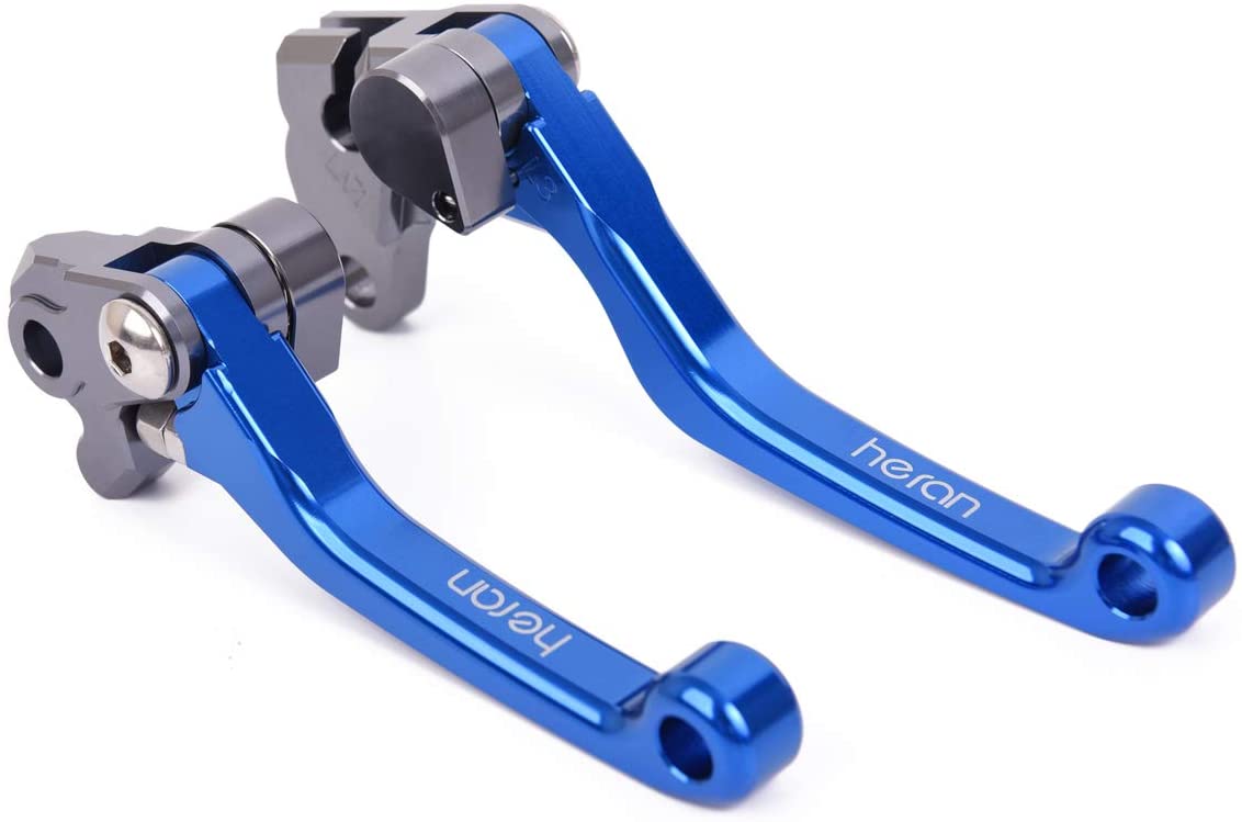 YZ80/YZ85 20012014,Blue Heran Pivot Dirt Bike CNC Brake Clutch Levers