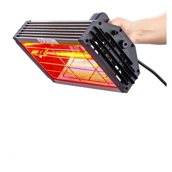 1000W Car Paint Curing Auto Body Infrared Lamp Handheld Halon Heater Light Spray Can Gun ,Fast Heating