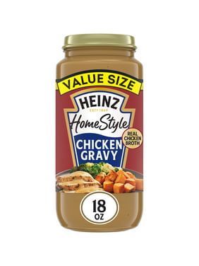 Heinz HomeStyle Chicken Gravy Value Size, 18 oz Jar