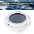 thumbnail image 4 of LHCER Hatch Window Portlights,215mm Round Porthole Lighting Ventilation Yacht RV Hatch Window Portlights,Portlight Window, 4 of 8