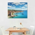 thumbnail image 2 of Nawypu Split Coast Croatia Pictures Wall Decor Canvas Wall Art Landscape Poster Prints For Living Room Bedroom Office, 2 of 4