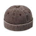 thumbnail image 3 of PMVFHDE Hats For Men Classic Baseball Cap Adjustable Solid Color Denim Outdoor Casual Wear All Season Comfortable Fit, 3 of 3