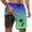 Sky Blue, variant on Kcolen Men's Swim Trunks 5 Inch Inseam High Elastic Waist Swim Shorts Light Upf Bathing Suit Compression Liner Summer Beach Swimming Shorts for Men
