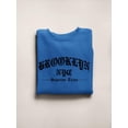 thumbnail image 3 of Brookln Gothic Font Sweatshirt Men -Image by Shutterstock, Male Medium, 3 of 4