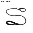 thumbnail image 2 of Dog Leash Rope Durable Pet Strong Training Traffic Walking Lead Leash for Puppy black M, 2 of 5