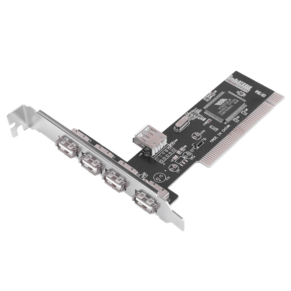 Moderat Resonate Grusom Kotyreds Desktop USB PCI Controller Cards 4 Ports 480Mb/s PCI to USB 2.0  Expansion Card - Walmart.com