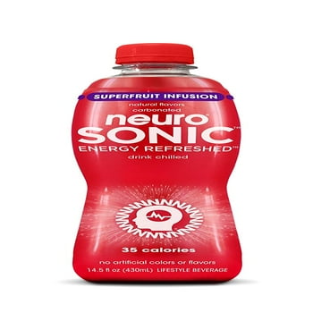 neuroSONIC | Superfruit Infusion | Functional Beverage for Focused Energy, 14.5 Fl. Oz.