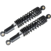Genrics 320mm 12.5” Pair Motorcycle Rear Shock Absorbers Replacement for Suzuki Yamaha Honda XL 883 1200 (Black)