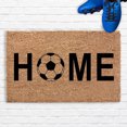thumbnail image 2 of Outdoor Welcome Mat Sports Rugby Carpet Soccer Home inside Door Mats for Home Entrance House Warming Gift Personalized Home Decor 16x24IN Summer Door Mats Coir Door Mat for Home Entrance Decoration, 2 of 4
