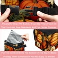 thumbnail image 4 of Thanksgiving Pumpkin Car Trash Can Mini Trash Can, Foldable with Lid, Leak-Proof, Hanging Storage Bag, 4 of 6