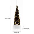 thumbnail image 4 of Tomte sueco iluminado Lindo escandinavo Santa Elf Decoración para el hogar Negro, 4 of 4