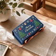 thumbnail image 4 of 10 Pack, Christmas Gift Boxes with Lids, Small Blue Cardboard Boxes for Holiday Treats, Candy and Cookie Packaging Decoration, 4 of 4