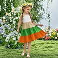 thumbnail image 3 of Efsteb Spaghetti Strap Dresses for Girls Summer Fashion Casual Sleeveless Dress Ruffle Tiered Beach Dresses (Orange,11 Years), 3 of 6