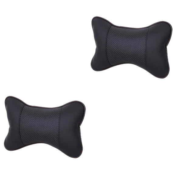 2 PCS Breathable Neck Pillow 25.00X17.00X8.50CM Black