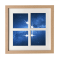 thumbnail image 1 of Utile Belle Chance Étoiles Cadre Mur Table Affichage 4 Ouvertures Image, 1 of 3