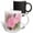 Multicolor, variant on 3drose, Image of Watercolor of Two Pink Roses in Closeup, 11oz Mug