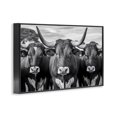thumbnail image 2 of Stupell Industries Traditional Three Longhorns in a Row Black Framed Giclee Art, 18 x 12, by Creative Studio, 2 of 8