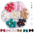 thumbnail image 1 of Accesorios para decoración de uñas, lazos de colores, tachuelas, cristales, lazos 3D, uñas acrílicas, decoración DIY, piedras de joya, arte de uñas, diamantes de imitación, parches para uñas., 1 of 3