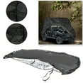 thumbnail image 3 of Vehicle Cover, ATV Dust Rain Covers Water Sun Resistant Replacement for Kawasaki Mule 4000 4010 Trans KAF620 KAF950 128.5 x 58.5 x 78.1 Inch, 3 of 5