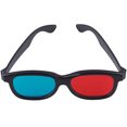 thumbnail image 1 of Flmtop Lightweight Red Blue Cyan Plastic Frame 3D Glasses for Anaglyph Movie Game DVD, 1 of 10