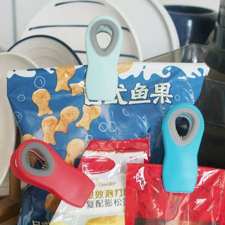 

XM Culture Anti-slid Sealing Clip Magnetic Adsorption PP Creative Excellent Spring Bag Clip for Home