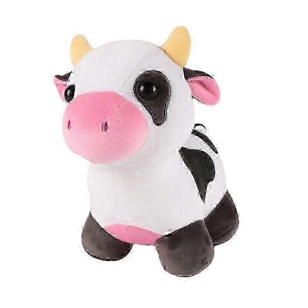 Adop Me Cow Plush Toy Soft Stuffed Plush Toy Game Character Adop Me Cow Plush Animal Cow Plushie Doll For Kid's Accompanying Toy 26s