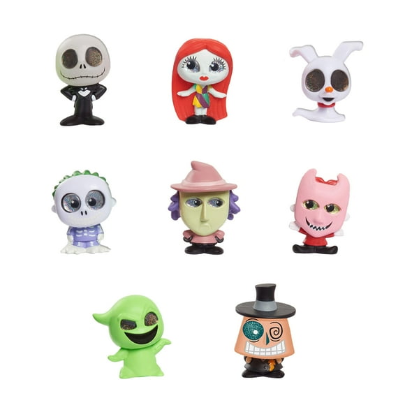 Disney Doorables Tim Burtonâs The Nightmare Before Christmas Collection Peek, 8 Exclusive Mini Figures, Officially Licensed Kids Toys for Ages 5 Up